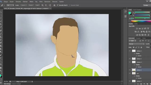 Ayrıntılı Vectör Çizim Nasıl Yapılır - Photoshop CS6 смотреть онлайн