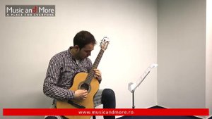 Demo chitara clasică Admira Alba 3/4 / Classical Guitar Admira Alba 3/4