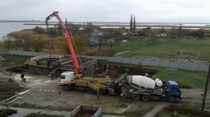 Строительная площадка храма в честь Николая Чудотворца 16.11.2017г.