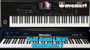 Korg Pa5X Pa4X Rhodes Mark V Library