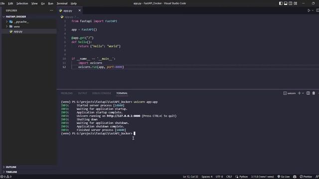 Docker Deploy: FastAPI Docker Deploying in 5 mins | Dockerizing FastAPI Application смотреть онлайн
