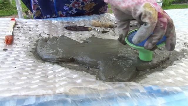 Золотая рыбка для сада своими руками. смотреть онлайн