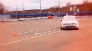 VW GOLF 7  Тест драйв в программе 'Москва рулит'