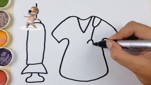 Научите ребенка рисовать | Учим ребенка рисовать инструменты доктора