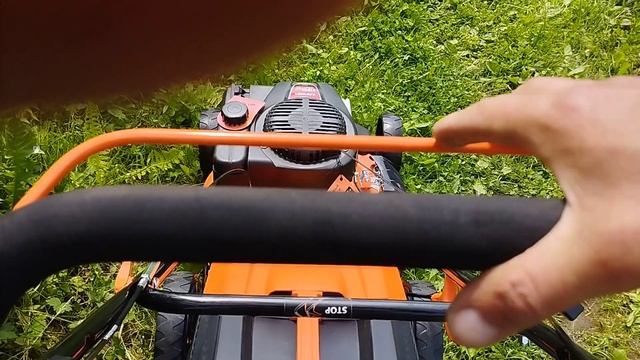 Газонокосилка бензиновая Скипер.Обзорное видео