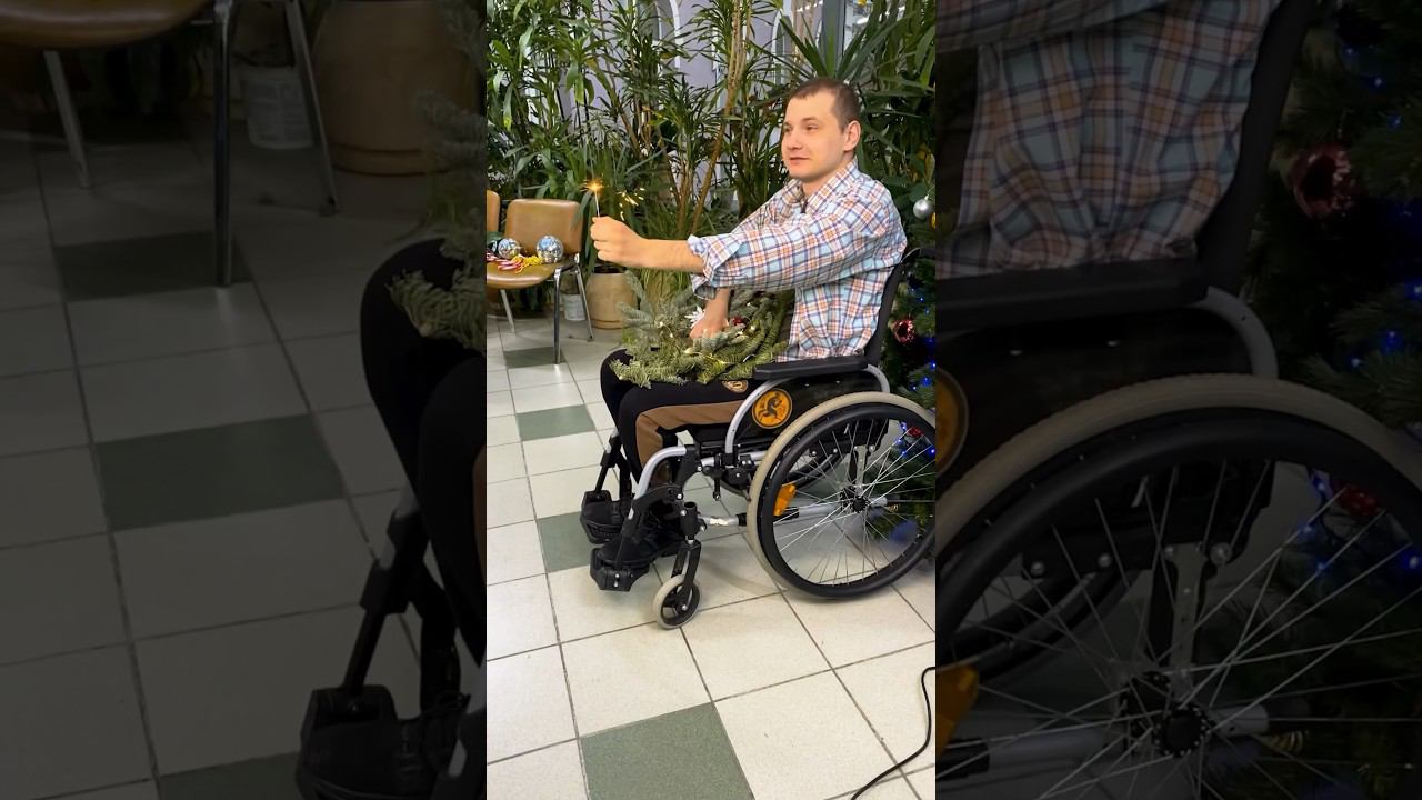 Традиционная новогодняя #фотосессия #фото #реабилитация #инвалидность смотреть онлайн