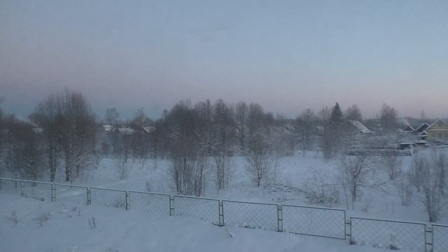 Малая Вишера – Большая Вишера; Чудово-Московское. Новгородская область из окна поезда смотреть онлайн