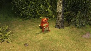 Белка/Squirrel (Blender animation)
