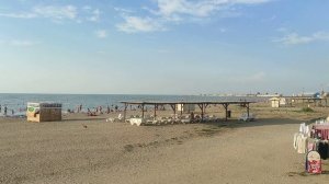 Ейск 2022. Отдыхающие разъехались, пляжи опустели...Пляж Каменка, Меляки, Набережная