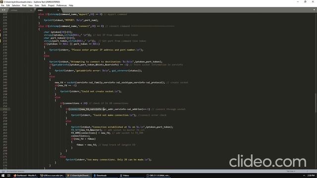 Chat Application Demo in C смотреть онлайн
