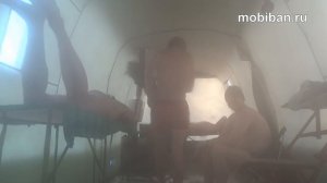 Мобиба баня в мороз