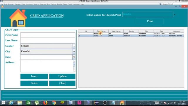 #18 How to Clear JtextField on Button Click Java Swing Eclipse Netbeans mysql смотреть онлайн