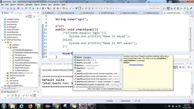 TestNG tutorial Series | Tamil | PART-10 | Assertions in TestNG