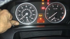 BMW 650i e63/e64 oil service reset (Service Interval Reset)