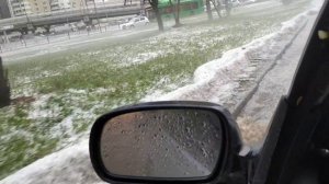 ЕКАТЕРИНБУРГ ЗАТАПИЛО. Автомобили тонут: Накрыло градом и ливнем. Cars sink: Covered with hail