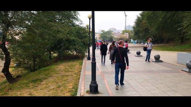Владивосток - Прогулка по Набережной