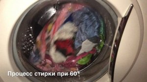 Стирка полотенец/Samsung s821/Синтетика 60*,600 об/мин/Старт и процесс стирки