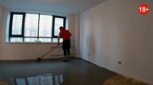 сделать ровный наливной пол своими руками