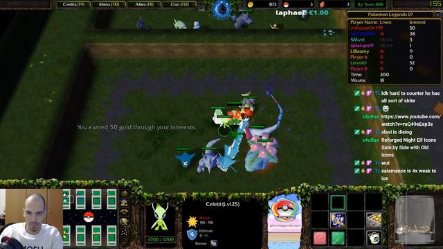 Warcraft 3 | Pokemon Legends v1.8 | Duel | Lots Of Legendaries смотреть онлайн