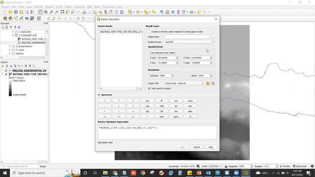 Convert TIFF to XYZ using QGIS смотреть онлайн