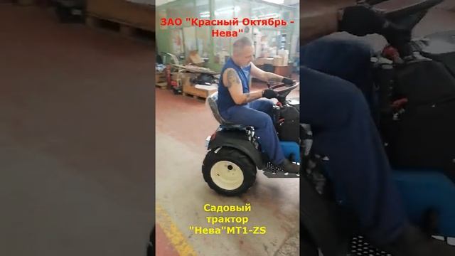 Их бин арбайтен. Садовый трактор "Нева" МТ1