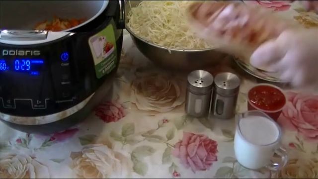 Капуста тушёная в молоке. смотреть онлайн