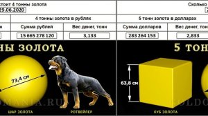 Сколько стоит тонна золота и как она выглядит