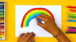 Рисуем и пишем РАДУГУ / Люблю Радугу