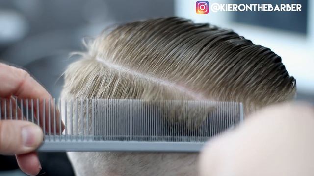 Transformation Tuesday || Side Part Pompadour Haircut ||
