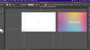 Простая современная визитная карточка в Adobe Illustrator