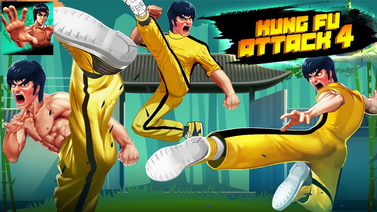 Kung Fu Attack 4 Gameplay Обзор Первый взгляд Летсплей (Android,APK)