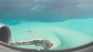 MLE HD Qatar Airways A320 Landing Business Class Male Maldives International Airport Airbus