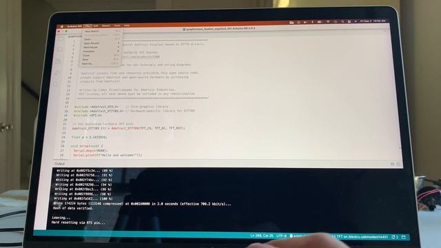ESP32-S2 ArduinoIDE config and sample code
