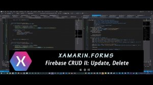 Xamarin.Forms 16 – Firebase CRUD II: Update, Delete