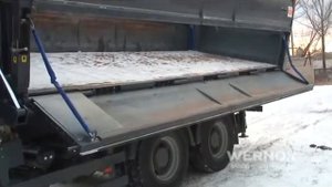 Уникальный самосвал с трехсторонней разгрузкой МАЗ