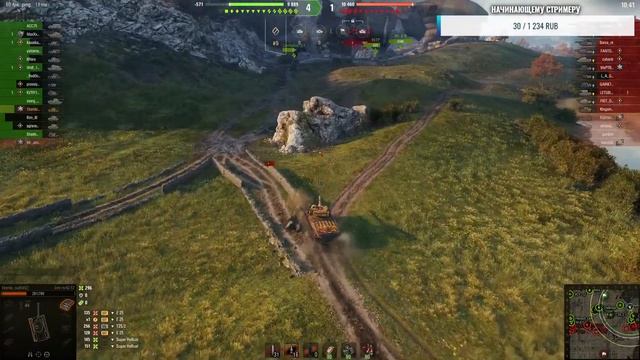 Краб катает Strv m/42-57 и делает ЛБЗ #БЕЗДОНАТА смотреть онлайн