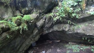 Пещера первомайская. Река Усьва. The cave may day. The River Usva.