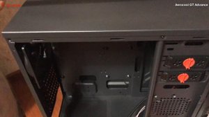 Корпус ATX Aerocool GT Advance , Midi-Tower , ( чёрный ) распаковка , комплектация , обзор