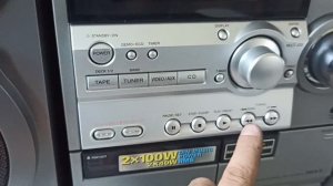 AIWA NSX-R30 с оригинальным пультом ДУ