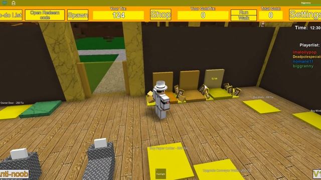 [ROBLOX: Tix Factory Tycoon] - Lets Play Ep 1 - To The Mines! смотреть онлайн