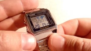 CASIO A500WEA-1E A164WA-1V КАРТА МИРА