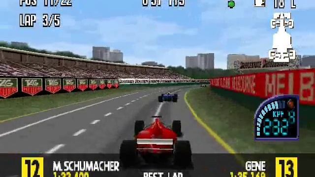 F1 Racing Championship (Nintendo 64) - Australia смотреть онлайн