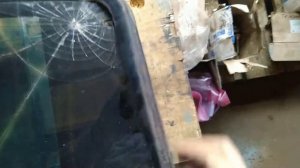 Снятие стекла люка Часть 2