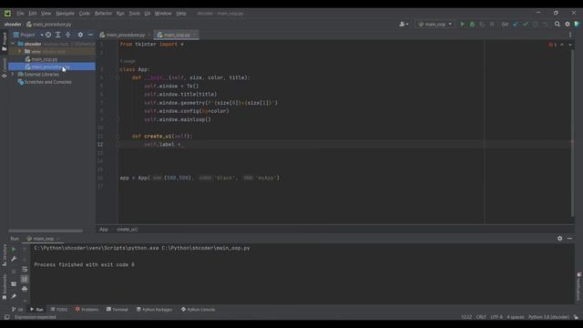 ООП или НЕТ? | На примере GUI приложения Tkinter | Как использовать КЛАССЫ для написания проектов