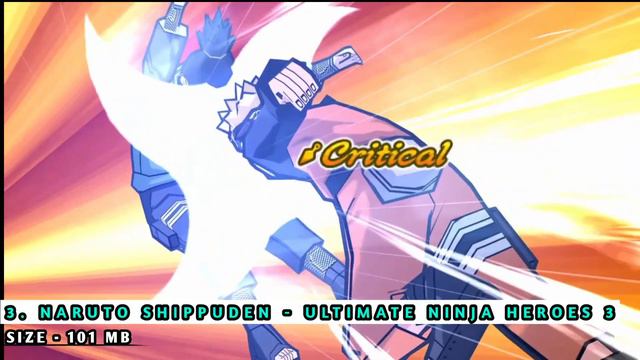 Top 5 best naruto ppsspp games under 50 mb | top 5 best psp games | #topgames  #top5
