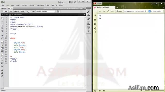 Understanding variable in php || PHP and Mysql Essential Bangla 14 || Max Positivity