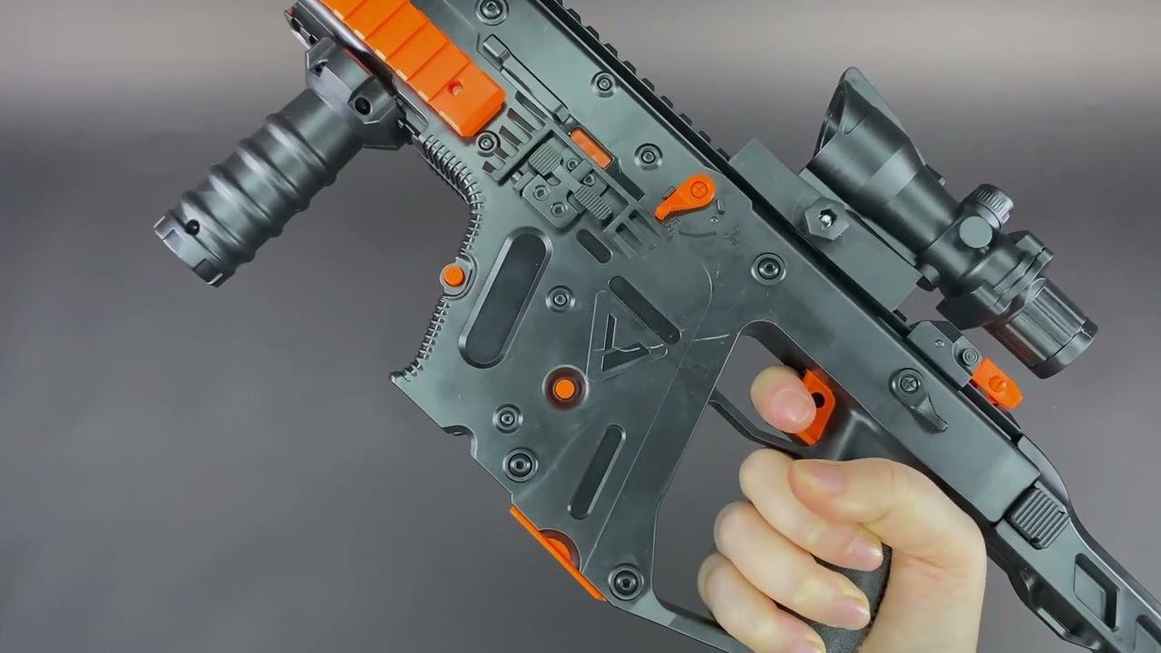 Обзор детского пистолета-пулемета S.Y. Kriss Vector на орбизах