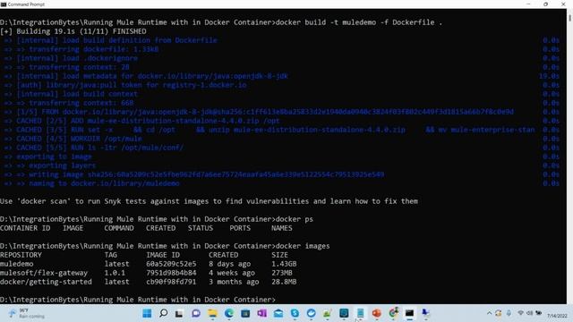 Running Mule Runtime Within Docker Container || Dockerizing Mule Runtime 4.4 || Mule and Docker смотреть онлайн
