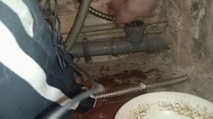 Канализационный стояк домашний Чистим