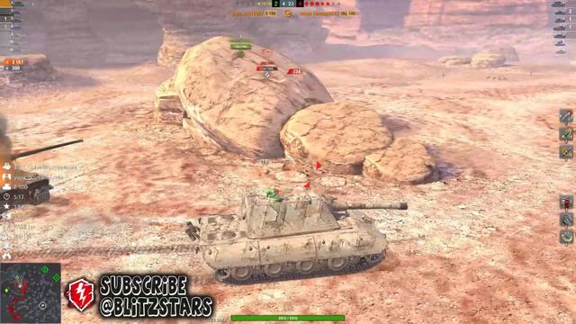 E 100: Big boy gun SPANKS everyone! | World of Tanks Blitz смотреть онлайн